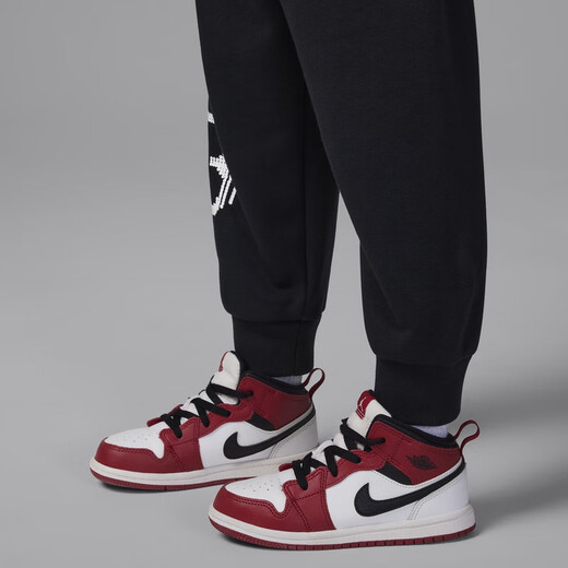 耐克（NIKE）Jordan官方耐克乔丹新年蜕变系列男童婴童上衣和长裤套装IF8837 687健身红 100cm 3T
