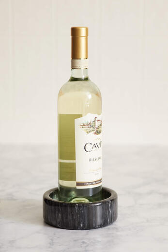 Fox RunRun black marble wine rack 12.7 x 12.7 x 5.08 cm 48757