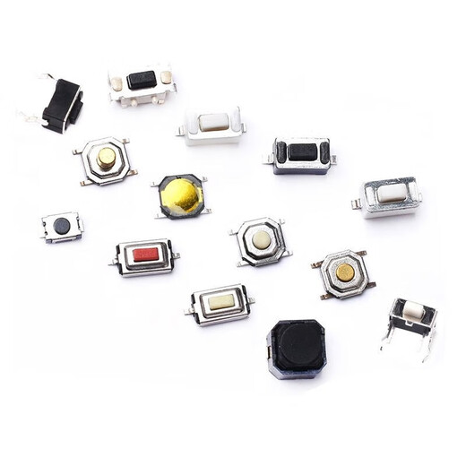 Tactile switch, push-button micro switch 3*4*2/3*6*4.3/4*4*1.5/6*6*5 patch, 2 pins, vertical 3*6*4.3mm (20 pieces), please consult customer service for quotation for large quantity
