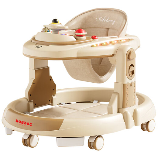 
BY BABYCARE's walker anti-o-leg baby multi-function anti-turnover trolley baby can sit and push slider 2 BOB new Ruoyingka/wheel