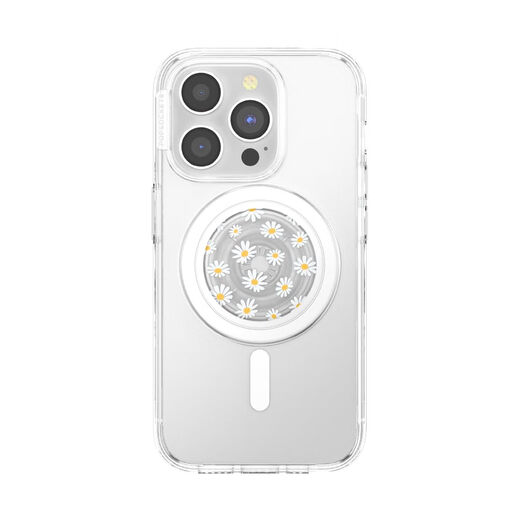 PopSockets 圆形手机握把 MagSafe 配件 手机支架 兼容无线充电半透明