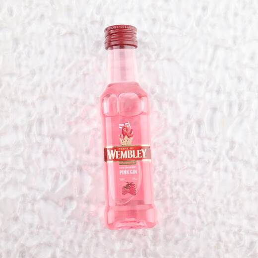 Yege Bailitian Vodka Whisky Rum Rum kleine Flasche Wein Edition Cocktail Convenience Store Bartending Puda Crown Pink Gin 50ml*1 Flasche