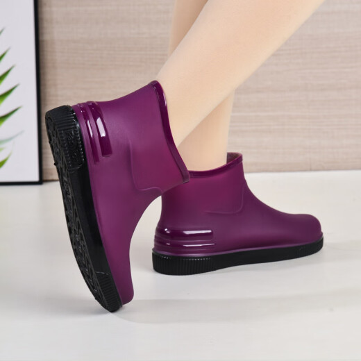 Changxiang Huili grenzüberschreitend heiß-sellverkauftgroßes Low-Rohr-Wasserschuhe für Frauen Kurzrohr Regenstiefel Low-Top Modes Water Stiefel außen