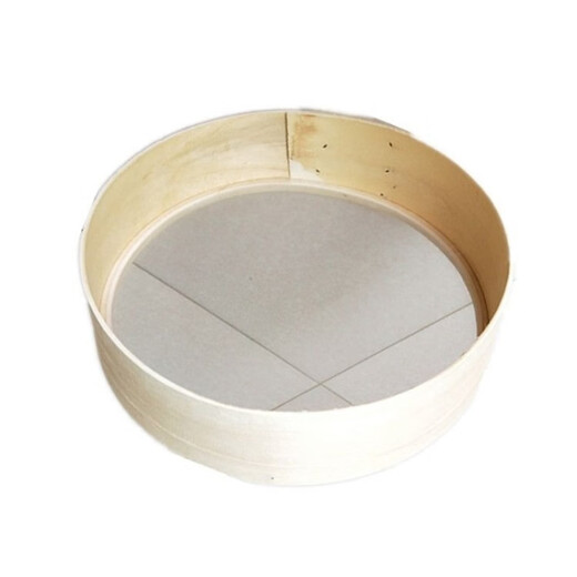 Molosun practical nostalgic old-fashioned sieve wooden frame cornmeal sieve flour ultra-fine household commercial flour diameter 30 cm 80 mesh white flour sieve insect special