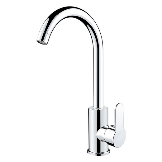 Kitchen sink faucet hot and cold sink faucet Big curve hot and cold kitchen faucet + 60cm pipe