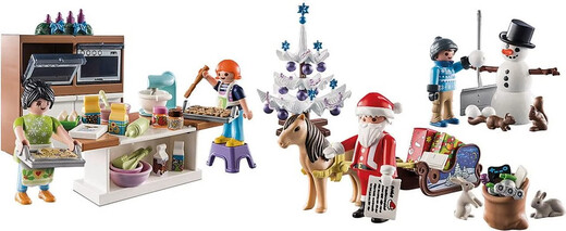 摩比世界（playmobil）摩比世界71088烘焙倒数日历圣诞节礼物6629大号圣诞老人 6629圣诞老人高65cm 现货
