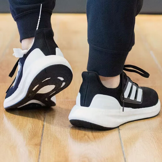 阿迪达斯男鞋秋季新款运动鞋PUREBOOST 23网面透气跑步鞋舒适耐磨休闲鞋 IF4839 36