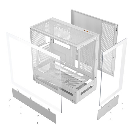 Colorful Core Ultra 7 265K/14600KF/14700KF desktop computer game design host without graphics card barebone DIY assembly machine with one 12400F + no graphics card + 16G + support WIFI