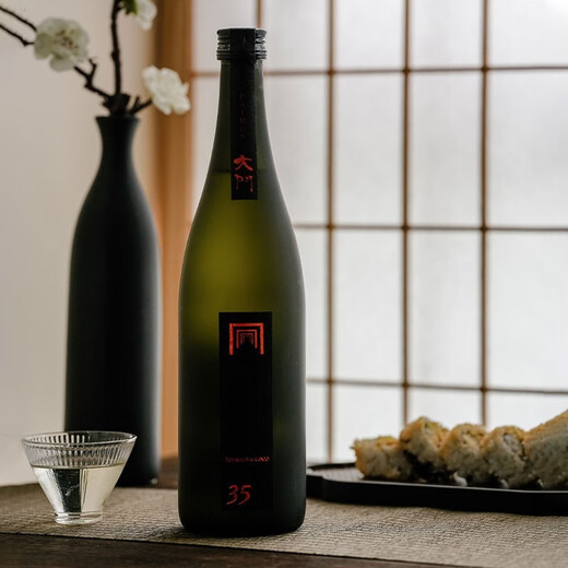 大门【国际会议用酒】日本原瓶进口清酒纯米大吟酿洋酒日本酒米酒礼盒 大门35纯米大吟酿单支720ml