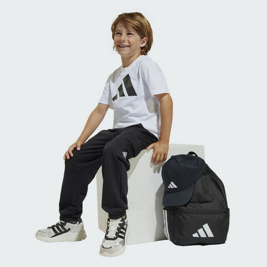 Adidas Children's Clothing 25 Spring and Autumn Boys' Pants Children's Workwear Style Knitted Loose Sports Pants JC9754