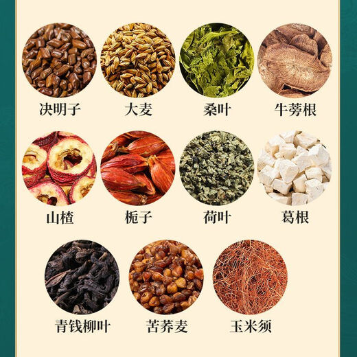 北京同仁堂北京同仁堂玉米须茶朕皇正品青钱柳玉米须桑叶茶独立小袋冲泡方便 5盒160g（4g*40小包）