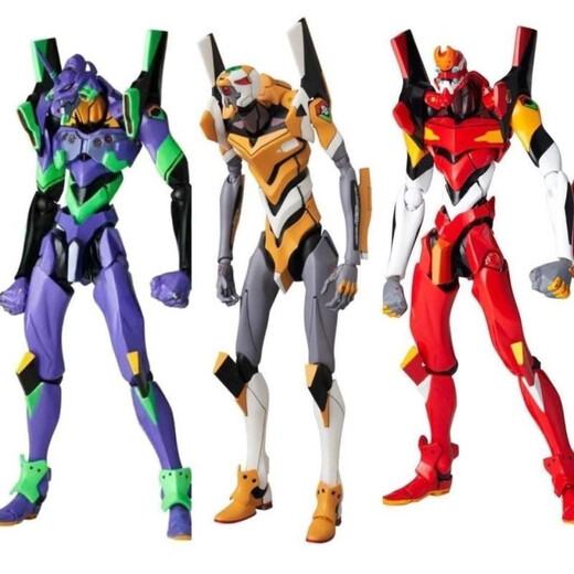 Jiayile Yolopark Nr. 1 Maschinen -Maschine Neocentaly Evangelion Eva Gelenkgelenks bewegbares Modell Peripherales Spielzeug, ein komplettes Satz von fünf Farben