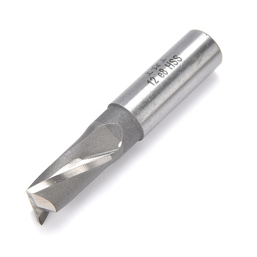 Shanggong 10 pieces straight shank keyway end mill 4mm 2-edge two-tooth keyway end mill