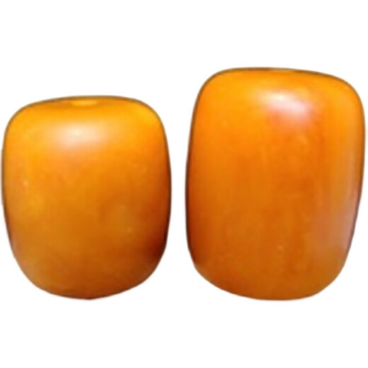 Feng Ruihuang Natural Old Beeswax Bucket Beads Loose Beads Round Beads Spaced Beads Star and Moon King Kong Top Beads with Bead Waist Beads Bracelet Bodhi Text Play Old Beeswax Diameter 16 Height 16mm (single)