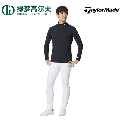 Taylormadetaylormadetaylormadetaylormadegolf Springsmens Spring и осенний ветропроницаемый и теплый гольф-топ с длинным рукавом Baseblack-M13117 L