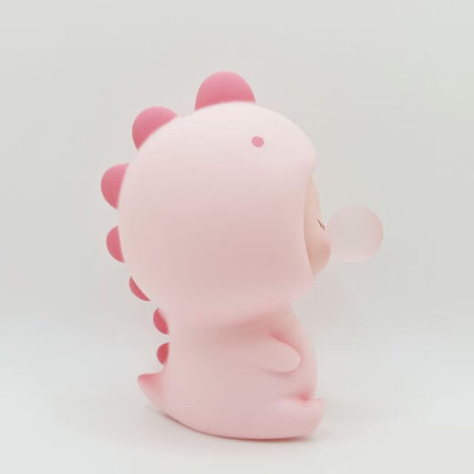 Desktop mignons petits ornements créatifs chambre fille coeur midi dessin animé cadeau car portier décoration mignon dragon de bulle verte mignonne [un paquet]