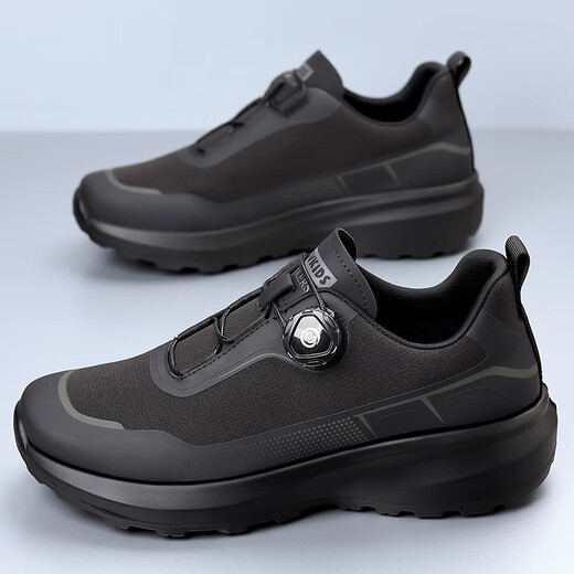 Caotu Light Luxury Men's Shoes для весны и лета Новые не скользкие походные туфли для мужчин для мужчин спортивные капусты для мужчин для мужчин для мужчин 3527 черные 41 кожаный размер обуви