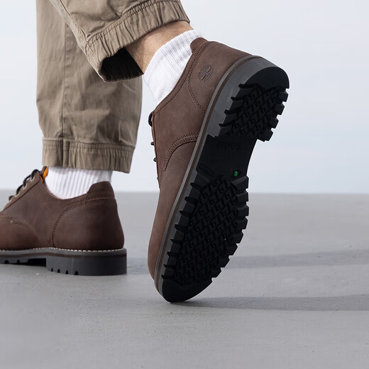 添柏岚（Timberland）男鞋休闲鞋春夏户外运动通勤防水耐磨轻便舒适工装商务皮鞋A699P A699PW07 棕色 44