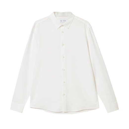 Jack Jones (Jack/Jones) Camisa blanca de hombres de 25 años Negocio para hombres Camisa de manga larga Singer seda suave caída de la piel suave y cómoda y delicada camisa a06 Blanco de nieve M regular M