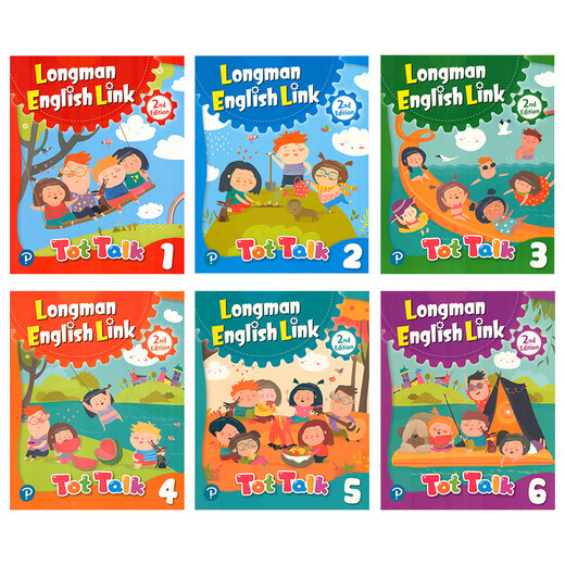 tot talk 原版进口新版朗文培生幼儿英语直通车 1级别 书+练习册+故事书 3-6岁儿童早教启蒙培训机构学习教材