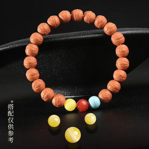 Yueyin Baichuan beeswax ball DIY amber loose bead accessories with certificate, ball about 14mm