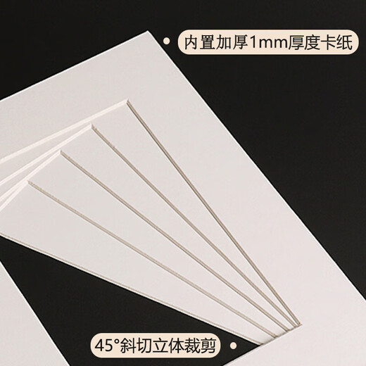 Aimo painted 10-inch photo frame table solid wood color hollow three-dimensional photo photo frame empty frame handmade DIY wooden photo frame