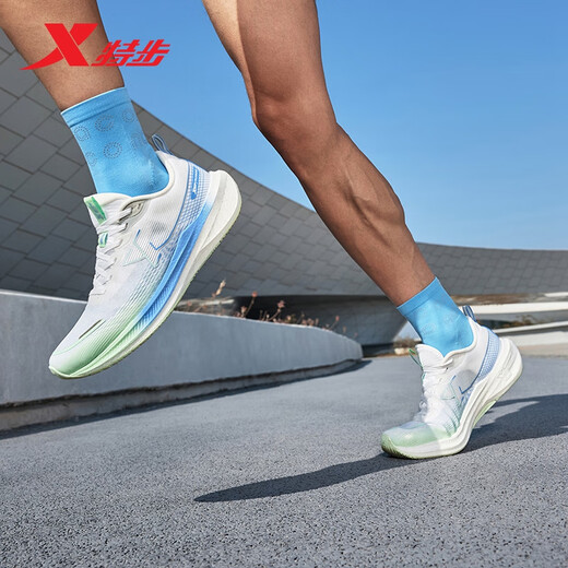 Xtep men's shoes men's sports running shoes Kunpeng shock-absorbing breathable mesh running shoes