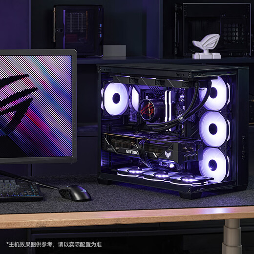 ASUS 24-issue interest-free AMD Ryzen 7 9800X3D host 9700x ASUS ROG family bucket RTX5070Ti/4070 gaming desktop assembly computer host complete machine R7 9700X + ASUS 5060Ti 16G丨Three