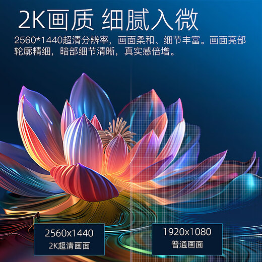 AOCANT 24/27/32-inch computer monitor native tear-resistant 2K240HZ high brush gaming HD 1K180 Hz edgeless curved office design monitor can be wall-mounted 27-inch 2K180HZ straightforward Fast IPS high-performance version