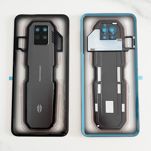 I适用于 红魔7S Pro NX709S NX679J 后盖玻璃 手机电池盖 外壳后壳 7SPro后盖氘锋透明暗影带镜片  外壳