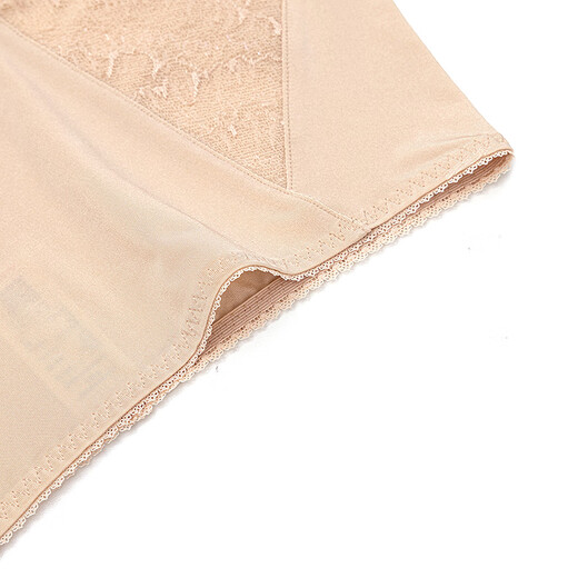 Aimei underwear women's underwear spring and summer cotton bottom crotch splicing lace sexy mid-waist boxer AM23A701 M