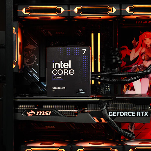 微星AMD新品B850主板50系显卡海景房台式机R9 9900X/R7 9800X3D/9700X电脑主机游戏DIY组装机台式电脑 16GB 配置一