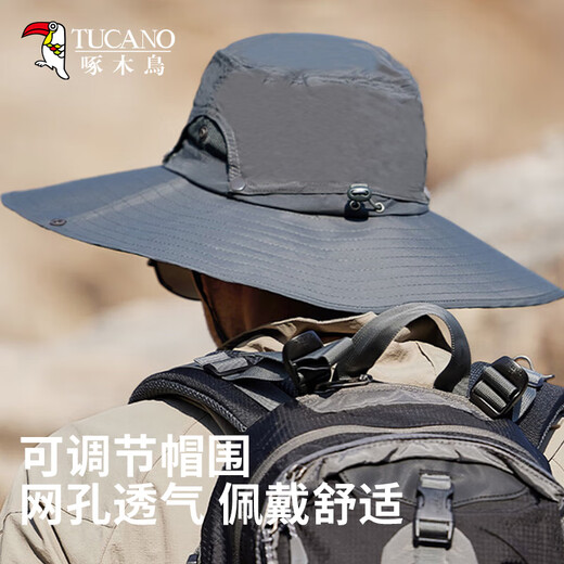 Pic grand chapeau de protection du soleil chapeau de soleil homme de pêche de pêche pour hommes