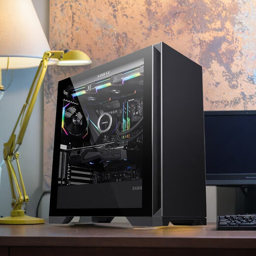 
Deep Map AMD Ryzen R9 9950X/RTX5070Ti Designer Rendering Modeling Editing E-sports Game Assembly Desktop Graphics Workstation Computer Host R9 9900X+B650+32GD5 Barrier System No Graphics Card
