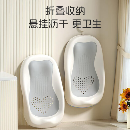 马博士婴儿洗澡躺托新生儿浴架浴床洗澡神器宝宝可坐躺澡盆儿童洗头躺椅