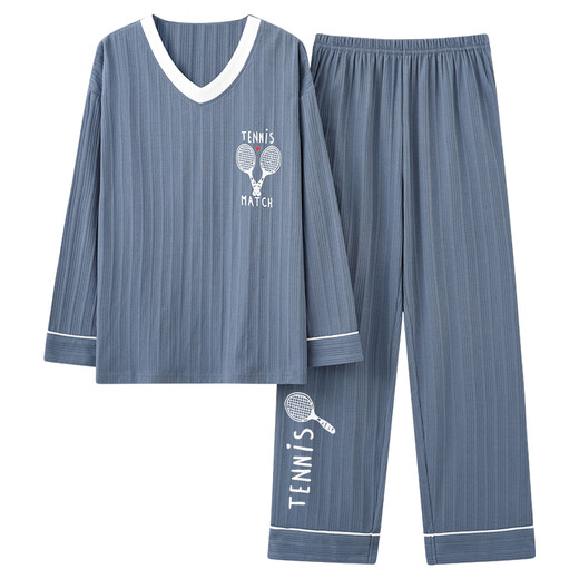 SONDR睡衣女春秋季韩版卡通长袖大码两件套装夏夏季款家居服可外穿 花色 GXT9922图色 M 码（建议75-95斤b