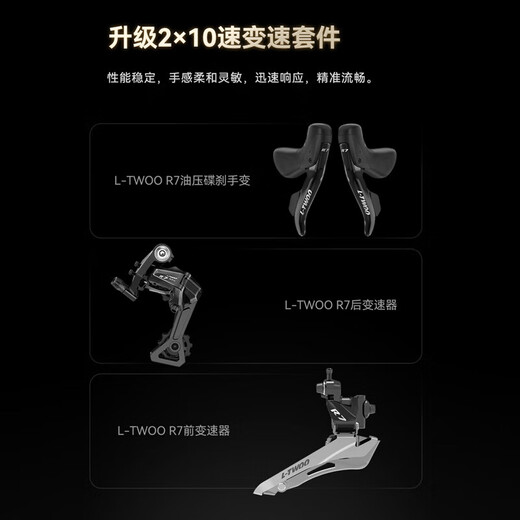 喜德盛（xds）公路自行车AD350破风架20速油碟桶轴四培林花鼓2024 25款AD300-奶油黄白 【整车安装】 480mm (身高165-175cm)