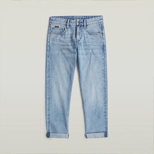 G-Star Raw 25 Frühlings- und Sommer-Neue Kate Frauen-Jeans-Freund Stil Straight Trendy Low Taille Trendy Hosen D15264 Blau 26 30