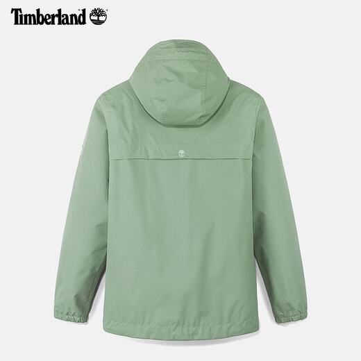 添柏岚（Timberland）官方男装机能风冲锋外套户外防水防风夹克|A695W A695WEC6/绿湾色 S