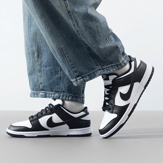 
Nike NIKE men's retro casual shoes DUNK cushioning sneakers HF5441-100 black and white 42