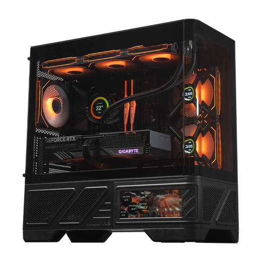 AMD Ryzen R7 9800X3D desktop computer complete machine 5060TI/9070XT/5070TI/5080/5090D Valkyrie VK03-M host diy thousand frames e-sports 2 R7 9800X3D丨RTX5070