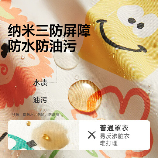 Royal Pet Children's Clothing for Eating Waterproof and Anti-Dirty Baby Supplementary Food Bib Reverse Clothing Gege House