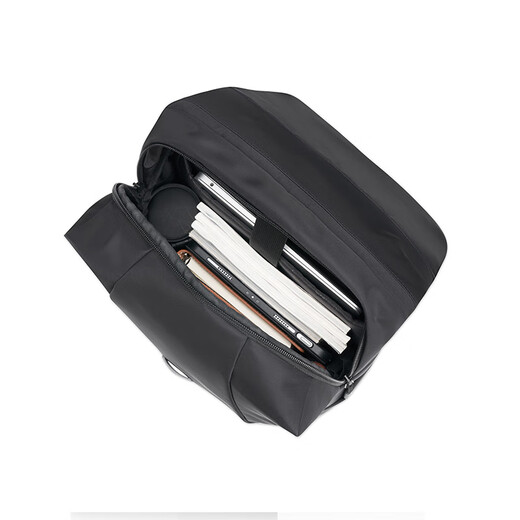 Samsonite -Rucksack für Männer und Frauen Universal Business Pendeln Reise Freizeit Computerbeutel wasserdichte Schulbag TR1 Schwarz