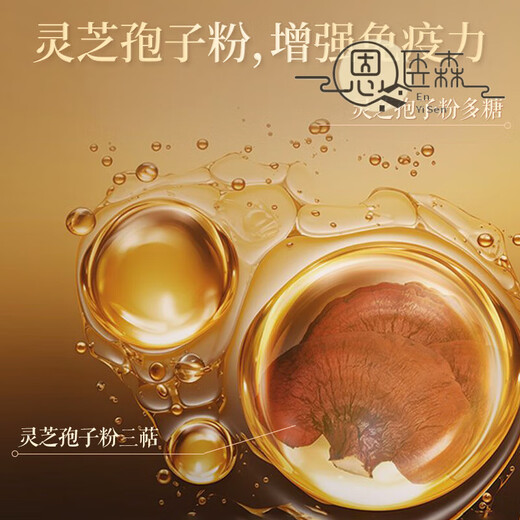 北京同仁堂破壁灵芝孢子粉胶囊 孢子粉送长辈探病送礼中老年补品 3盒装 破壁灵芝孢子粉胶囊【实发3瓶】