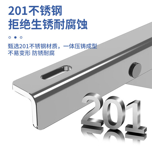 Lelandi stainless steel air conditioner outdoor unit bracket suitable for Gree Panasonic, Mitsubishi, Xiaomi Little Swan, Hualing Konka, Xinfei Changhong and other universal 1P-1.5 HP air conditioner rack L8204