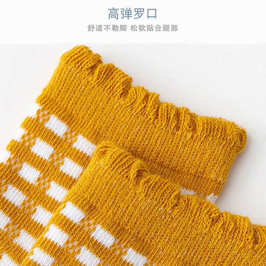 9i9 children's socks spring and autumn baby children cotton socks baby socks 6 pairs pack A category 1-3 years old A41 cartoon