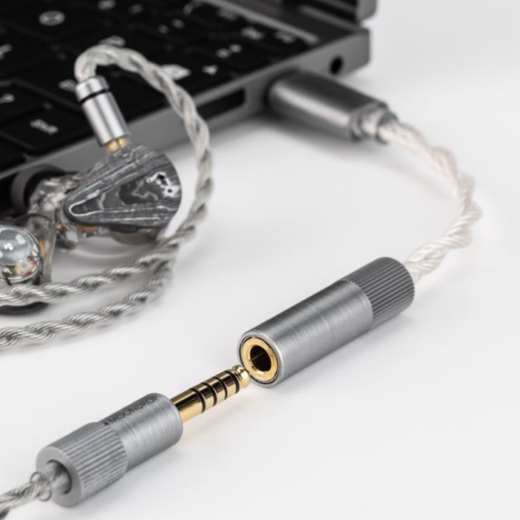 Shuiyueyu echo echo-A micro decoding amp 3.5 single-ended hifi audiophile grade high-quality echo-B micro decoding amp balanced 4.4 portable small tail adapter cable echo-A 3.5 small tail