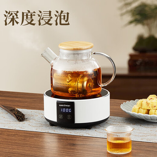 KAMJOVE pure titanium tea water separation tea filter, tea filter, titanium tea filter, tea ball warehouse, tea brewing artifact, pure titanium tea warehouse