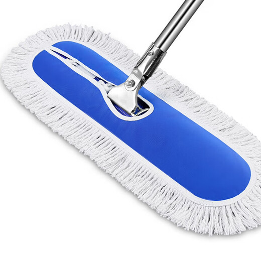 Accor flat mop 120CM in total 1 cloth dust push large hotel housekeeping absorbent cotton yarn mop factory floor mop large mop