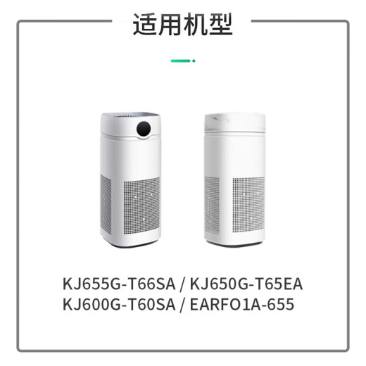 简克适配苏泊尔SUPOR空气净化器过滤网滤芯 KJ600G-T60SA/kj655G-T66SA
